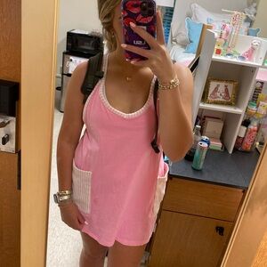Bucket List brand Pink Casual Romper